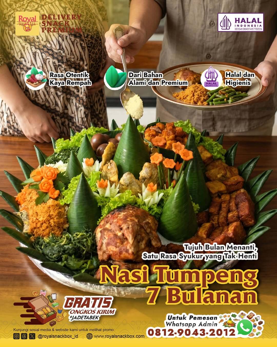 Nasi Tumpeng di Tebet