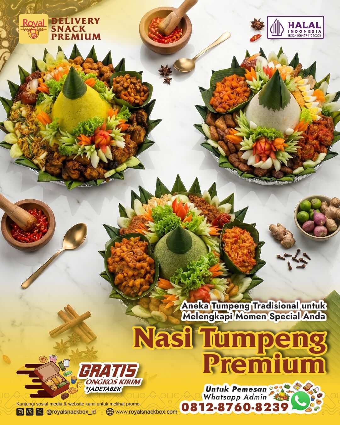Nasi Tumpeng di Pondok Labu