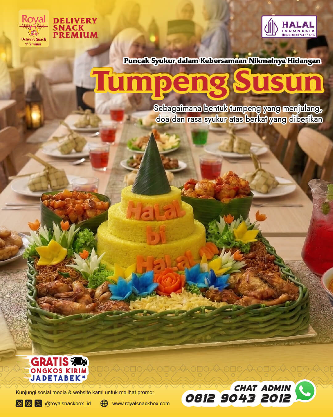 Nasi Tumpeng di Mampang