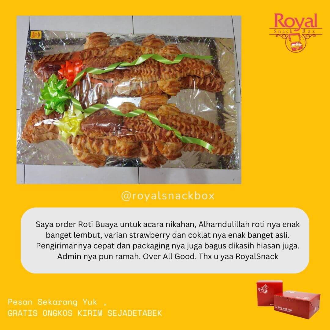 Pesan Roti Buaya Untuk Seserahan 