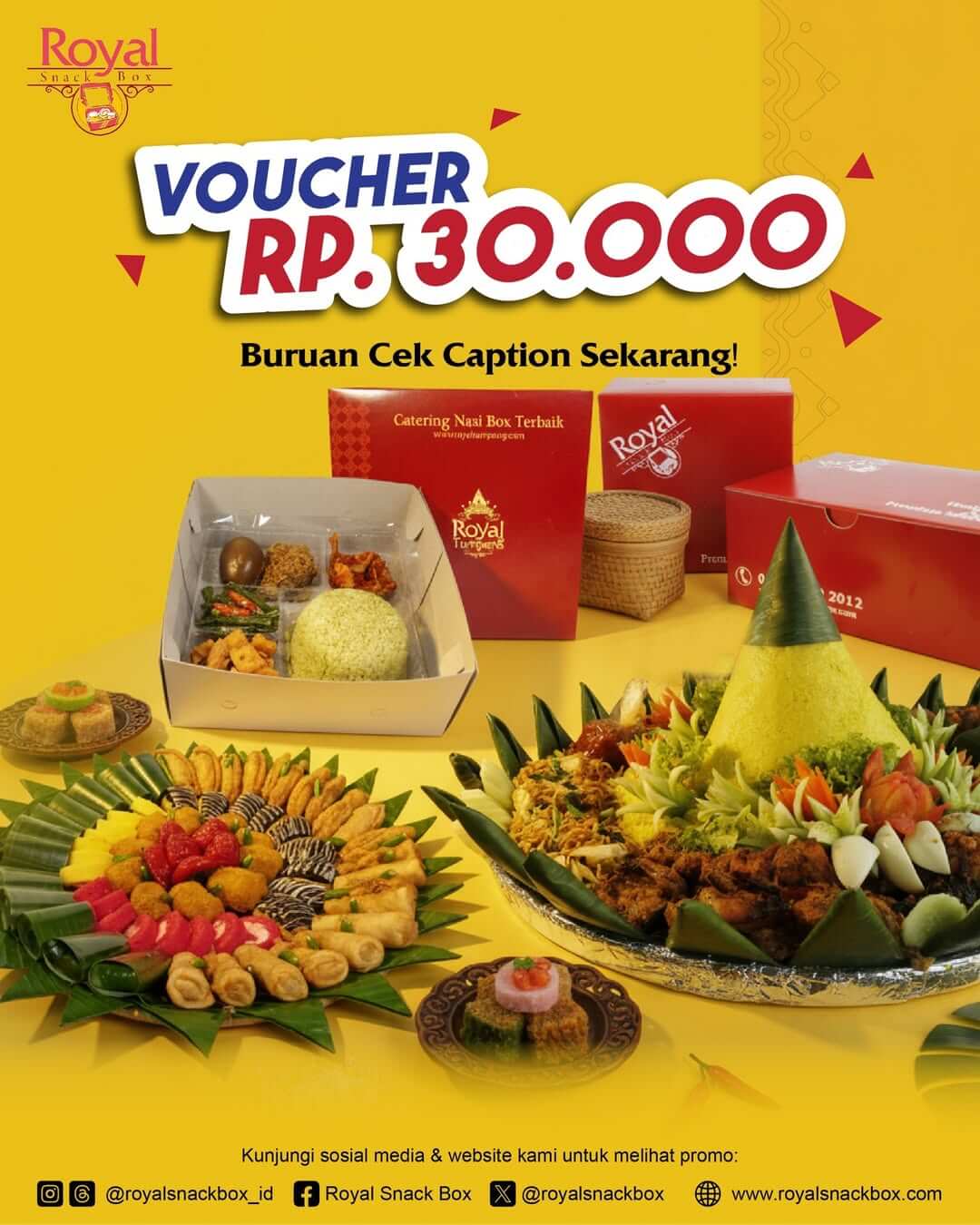 Pesan Nasi Box di Senen New