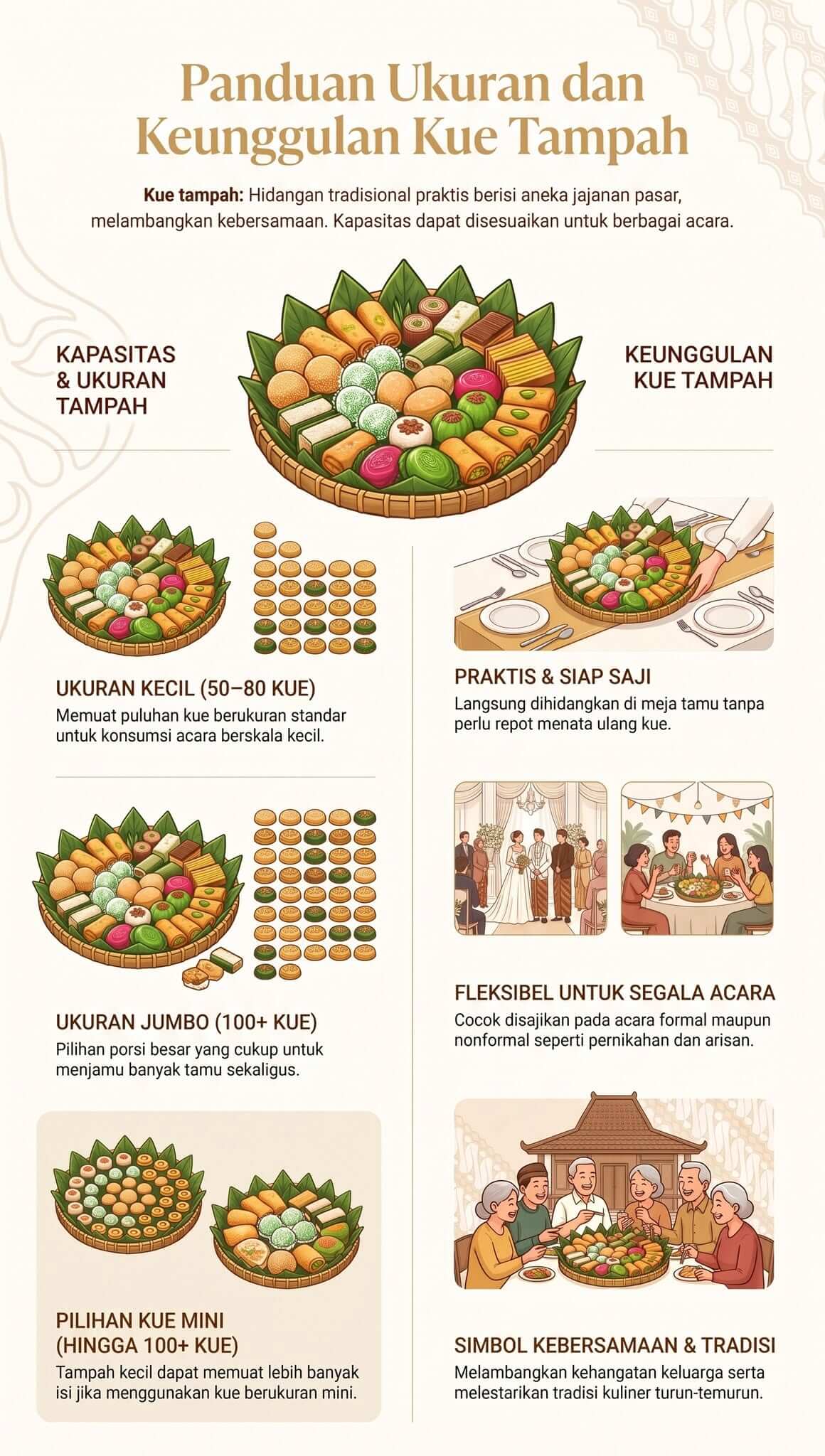 Kue Tampah Isi Berapa