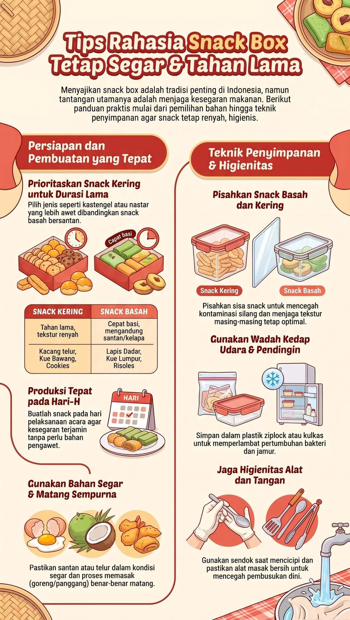 Bagaimana Membuat Snack Box Tahan Lama Bagaimana Membuat Snack Box Tahan Lama