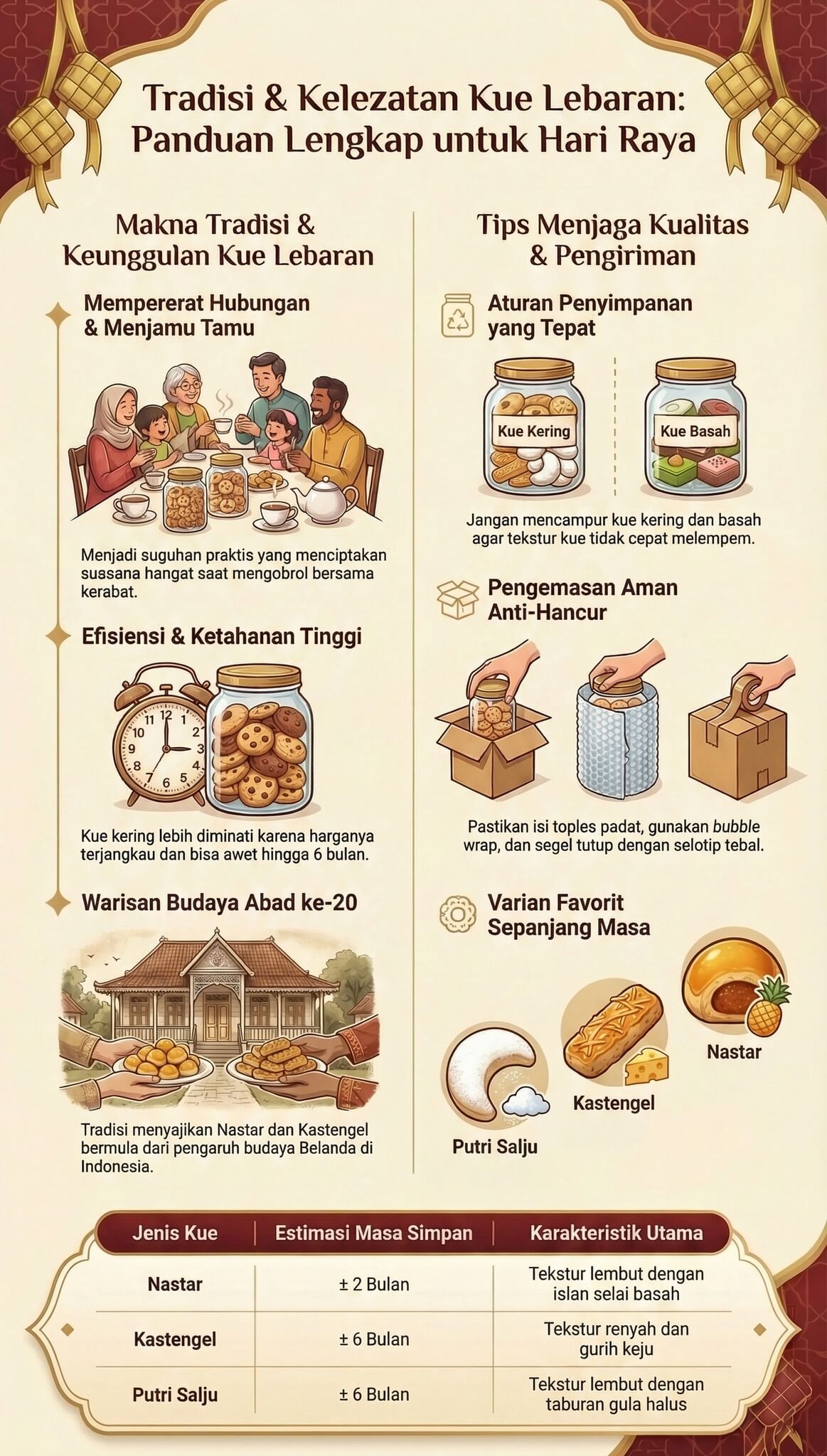 Macam-macam Kue Lebaran