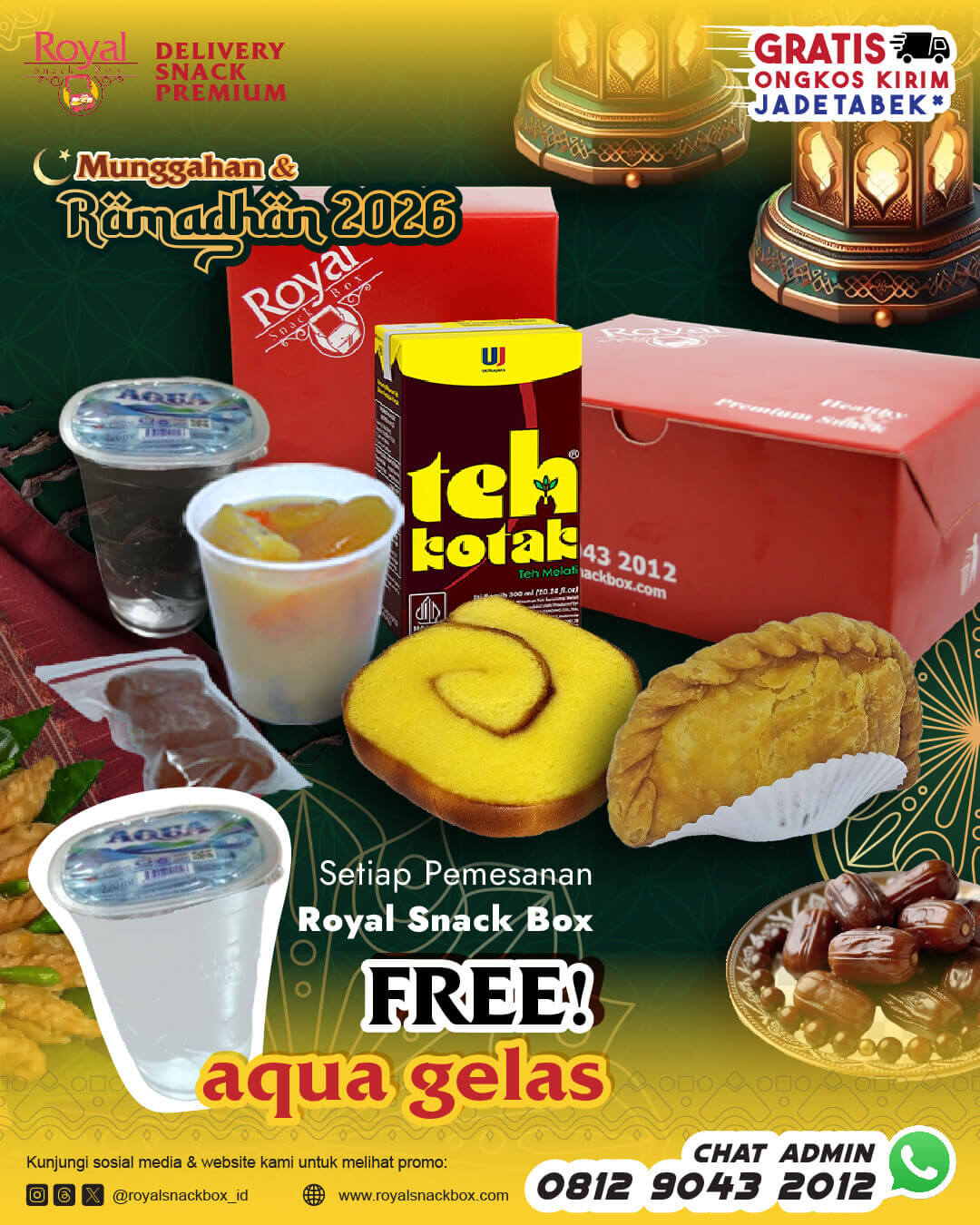 Pesan Snack Buka Puasa di Jakarta