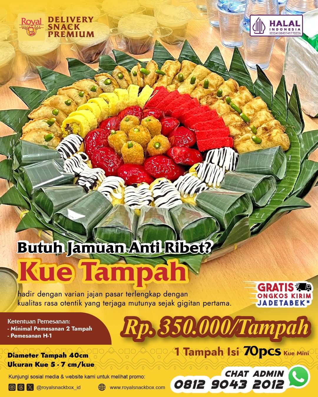 Kue Tampah Mini Jakarta