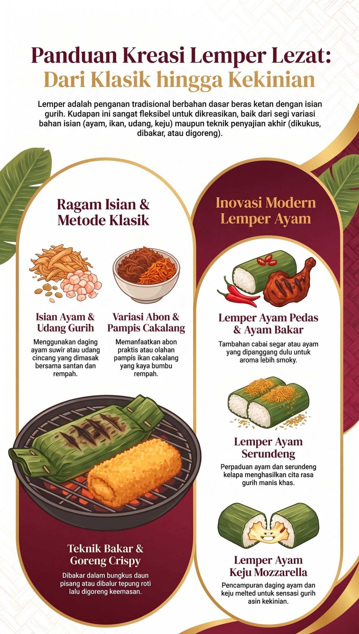 Membuat Lemper yang Lezat Membuat Lemper yang Lezat