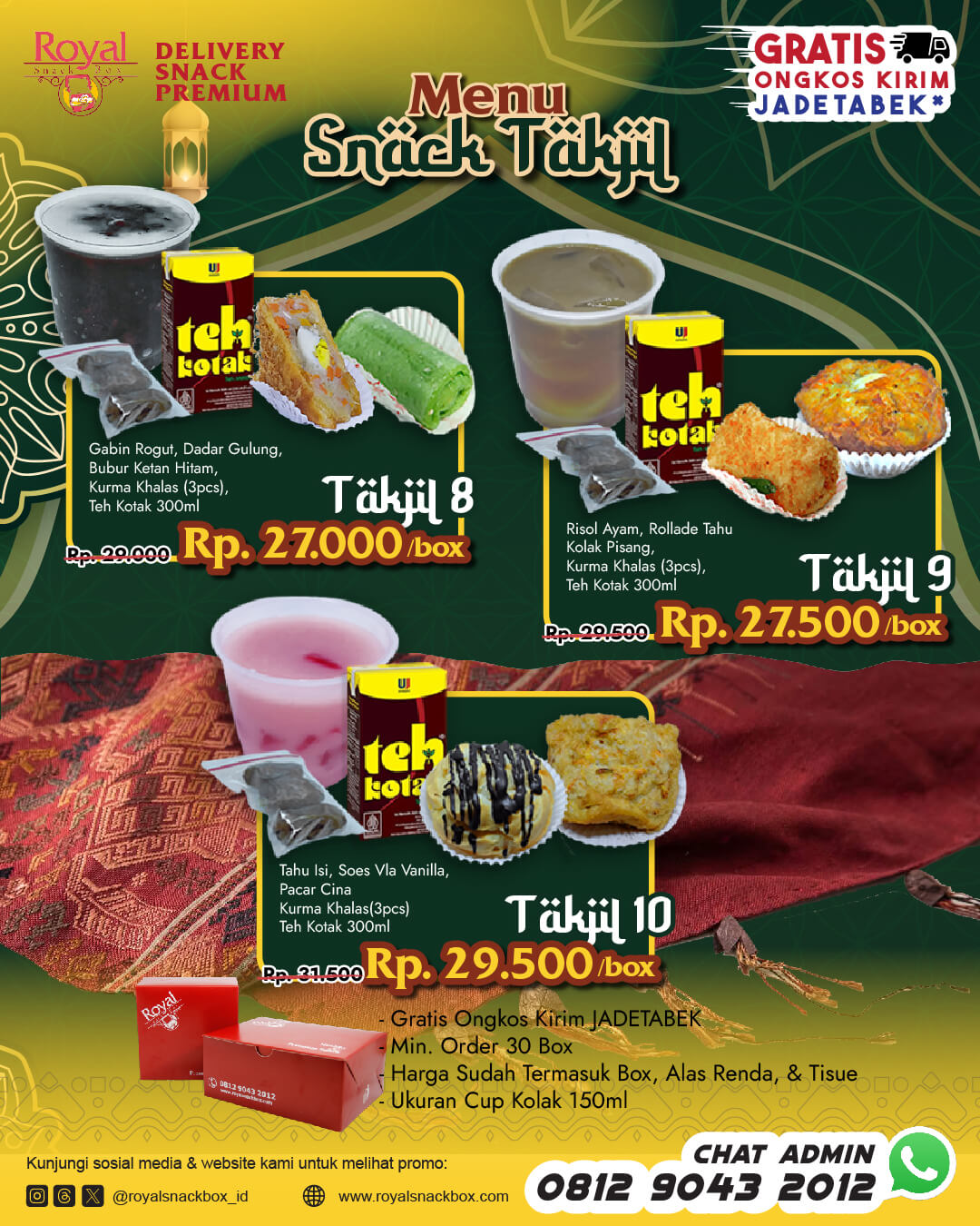 Snack Box Ramadhan Snack Box Ramadhan