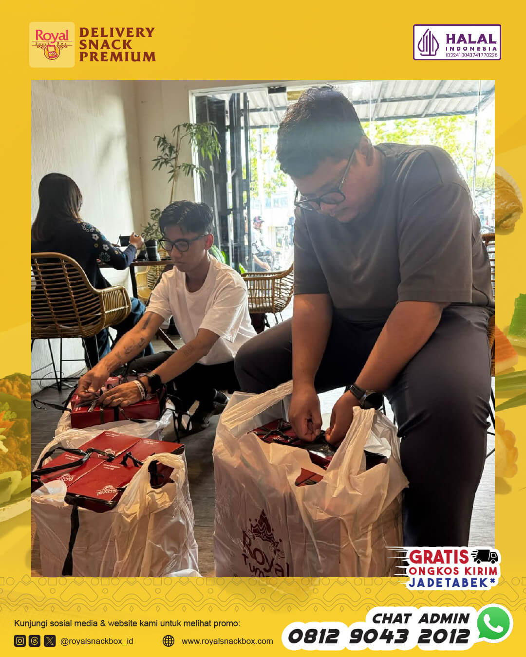 Checklist Pesan Snack Box