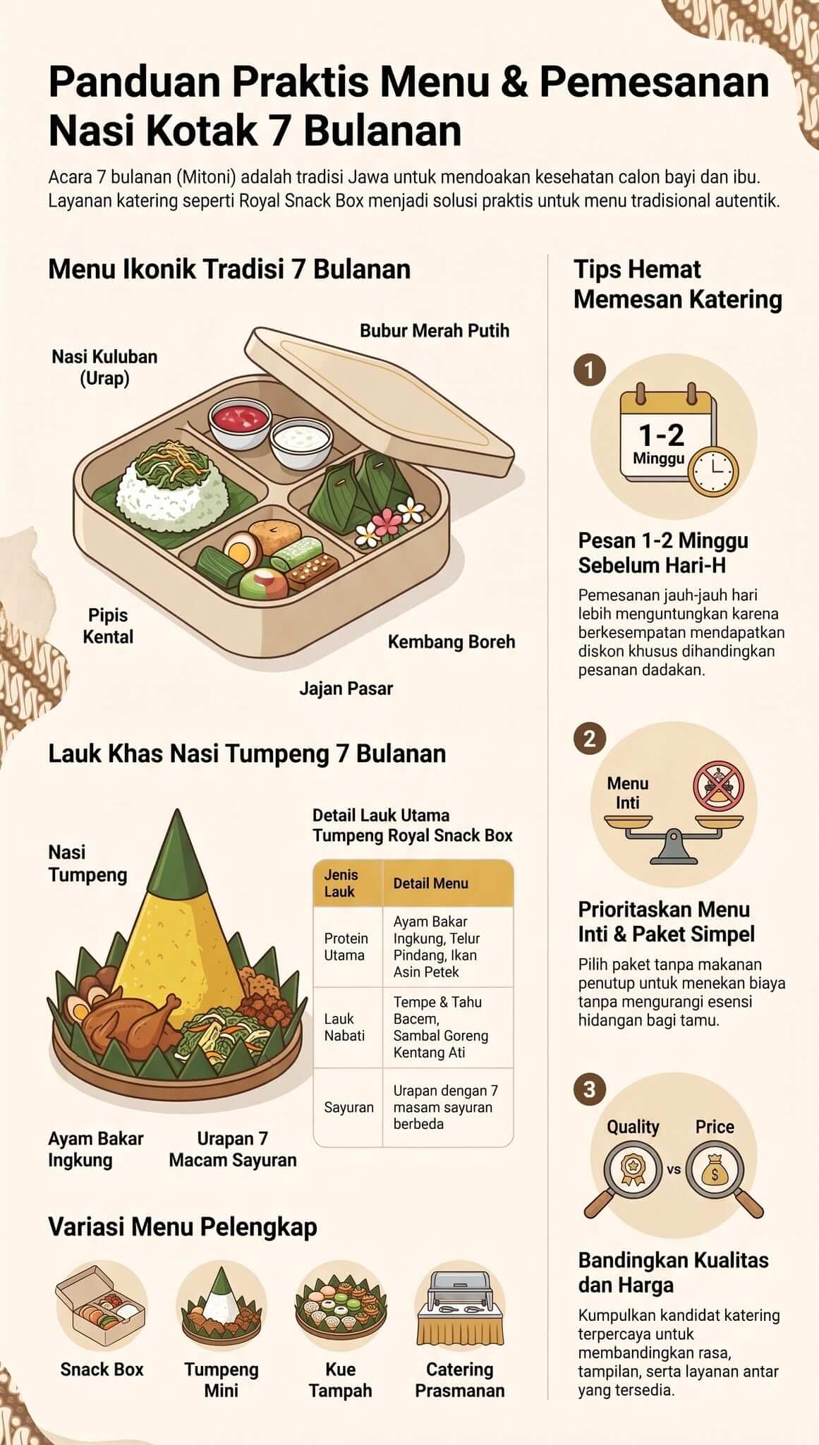 Nasi Kotak 7 Bulanan Nasi Kotak 7 Bulanan