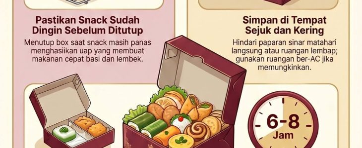 Cara Menyimpan Snack Box