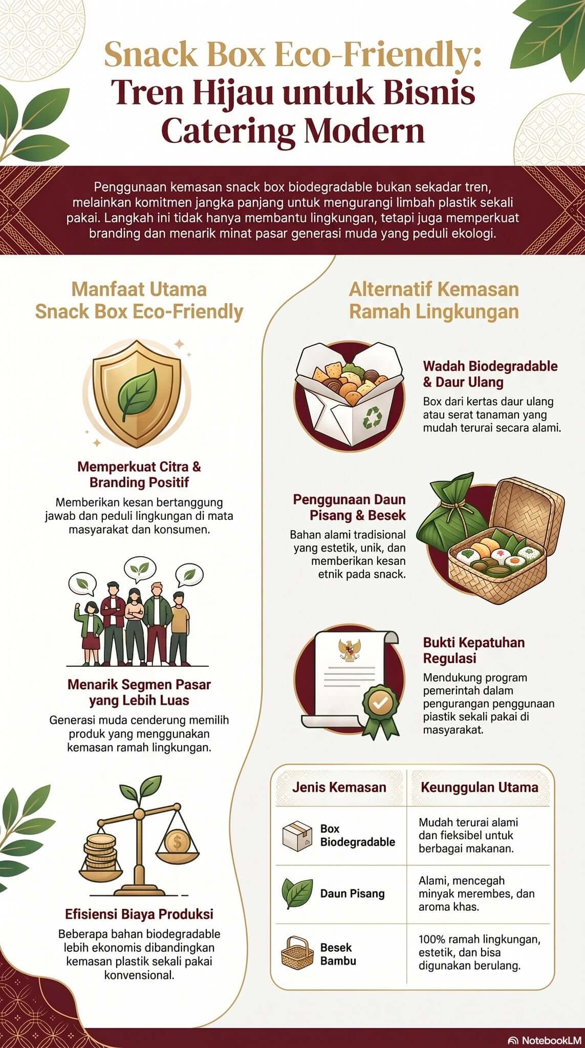 Snack Box Eco-Friendly 