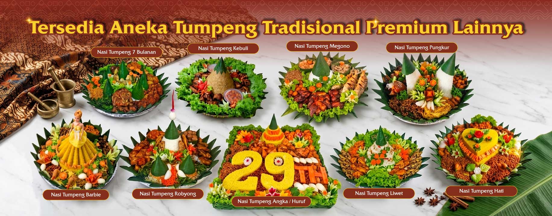 pesan tumpeng