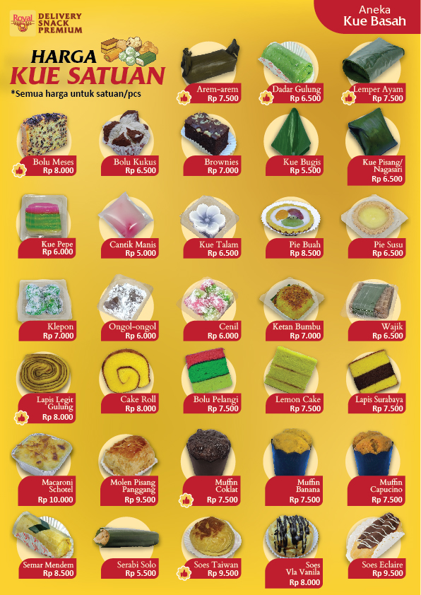 pesan kue