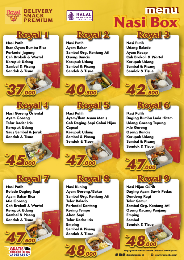 pesan nasi box