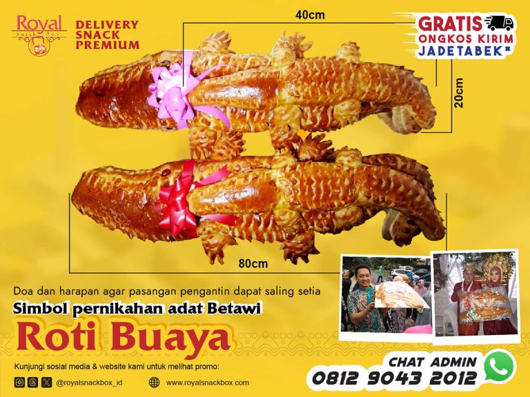 pesan roti buaya