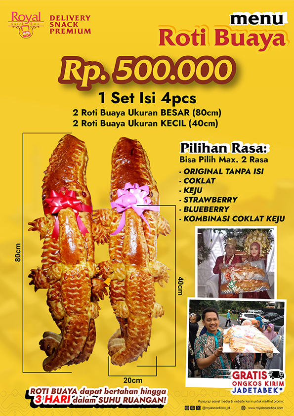 pesan roti buaya