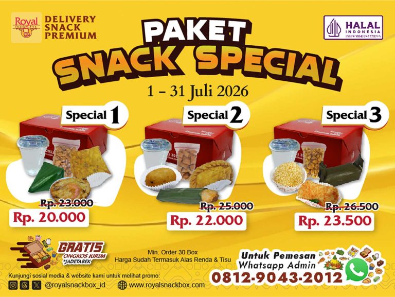 pesan snack box
