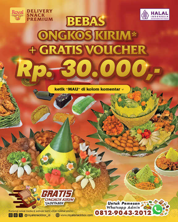 pesan tumpeng gratis ongkir