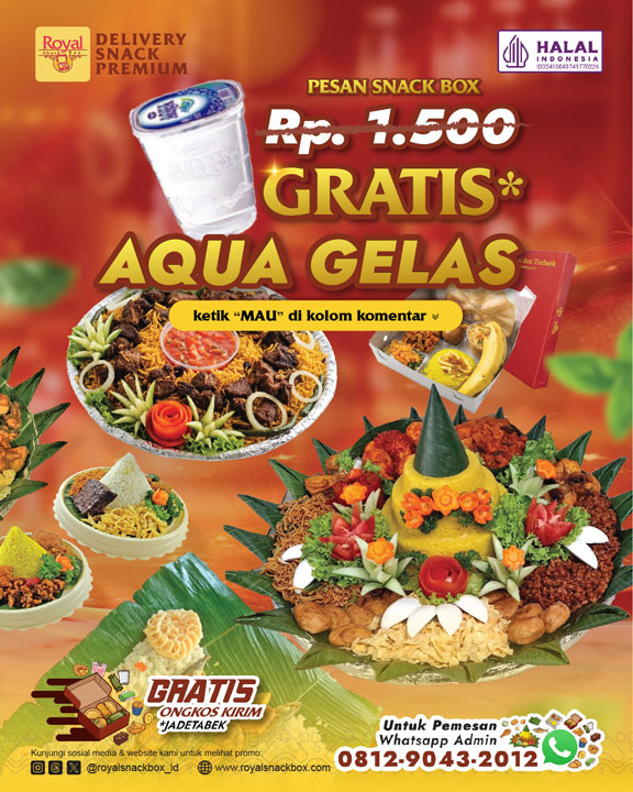 promo pesan snack box
